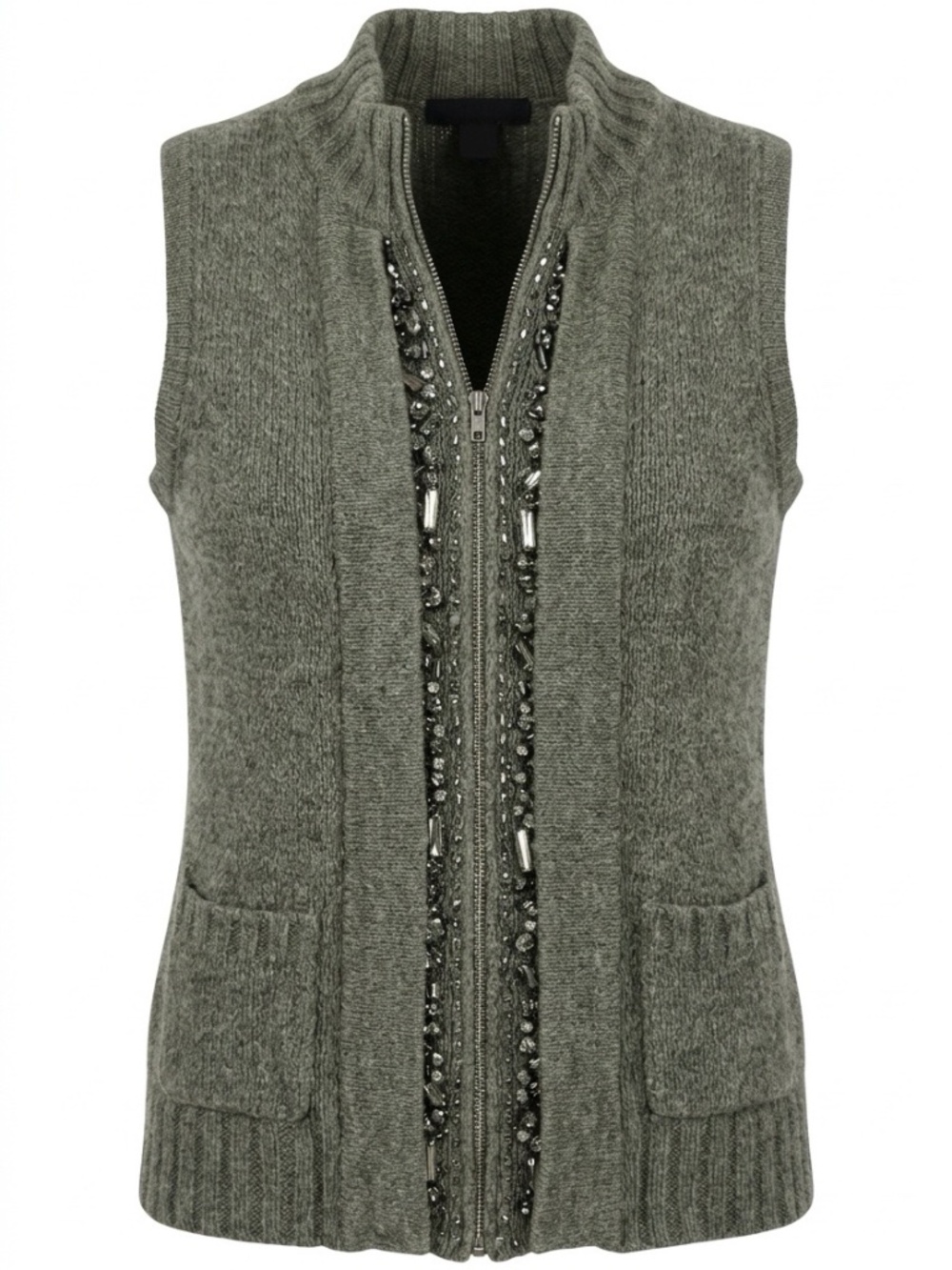 J. Crew Jewel Sweater Vest Cardigan - size XS 🌟